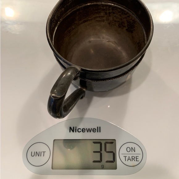 Webster Co Sterling Childs Cup Mug Engraved David Unpolished - Picture 12 of 12